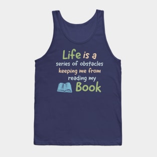 Funny Reading Enthusiasts Book Lovers Love to Read Tank Top